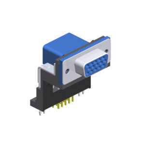 90° raised High Density D-Sub