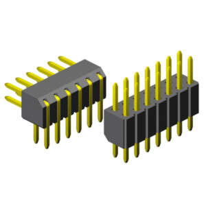 Einlöt Technologie (THT) – High Base Board-to-Board Stiftleisten