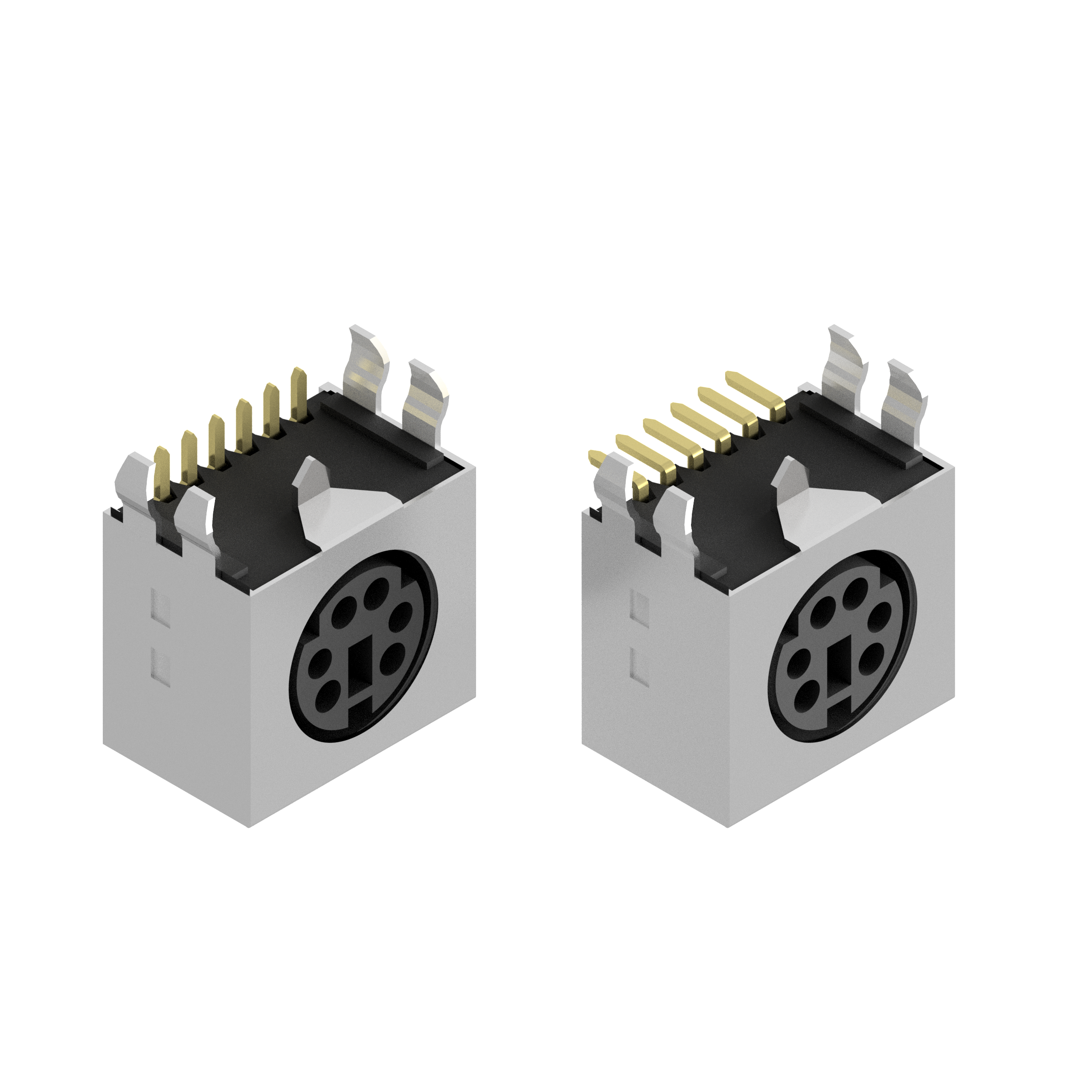 SMT- & THT version -90°- Low Profile