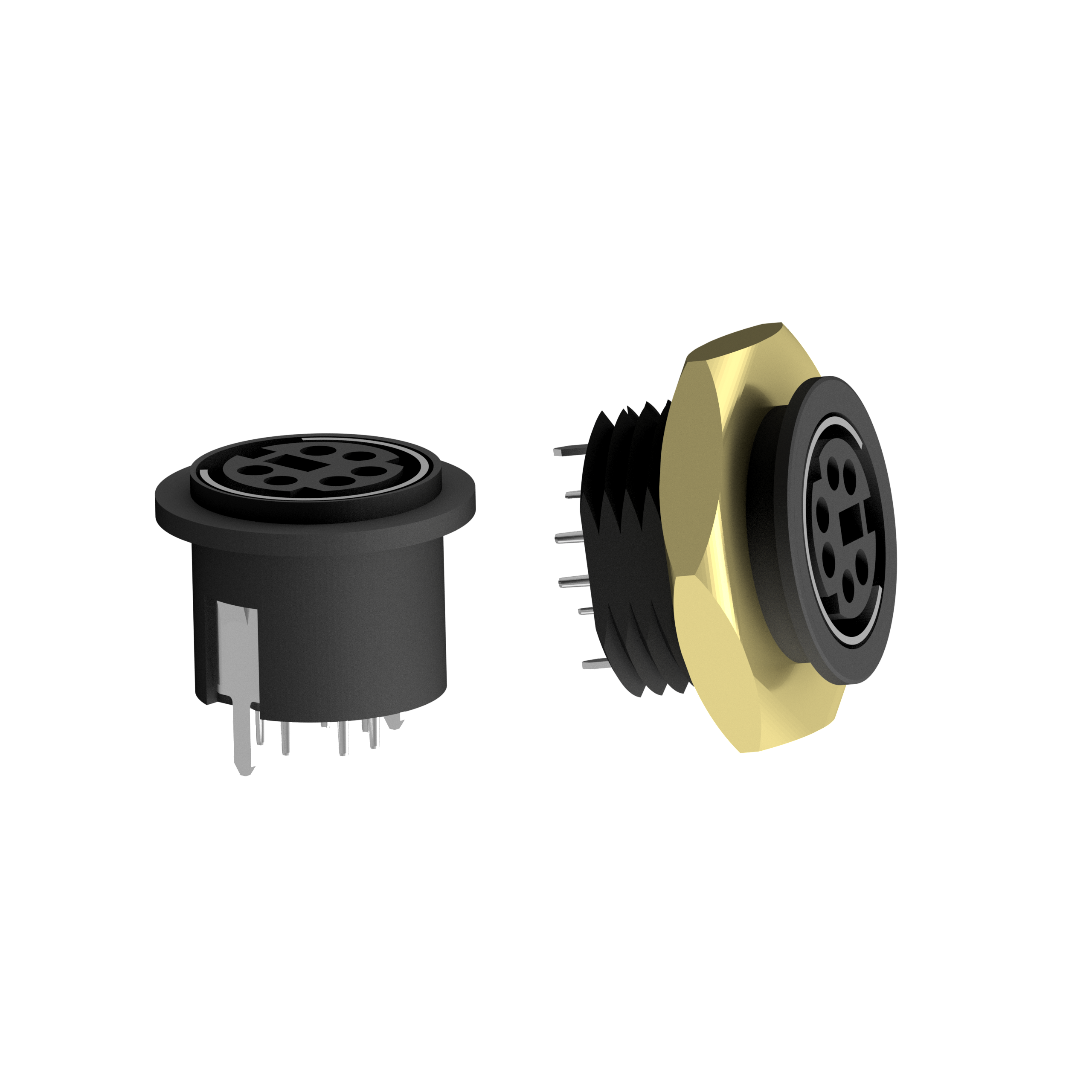 THT version - vertical & "wall mounting"