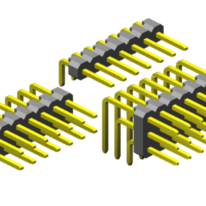 Through-hole soldering (THT) - horizontal pin headers