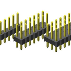 Through-hole soldering (THT) - vertical pin headers